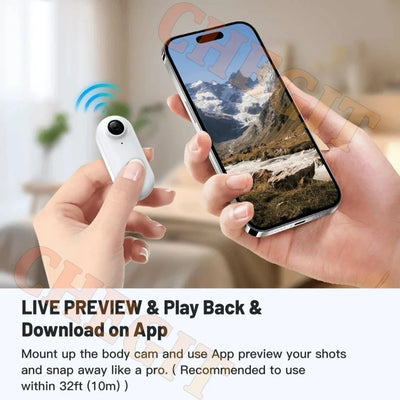 4K WiFi POV Mini Action Camera Magnetic Pocket Vlog Cam Helmet Mount for Bike - stepyours.com