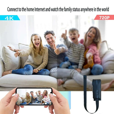 Discreet 1080P Mini WiFi Nanny Cam With Remote Viewing - stepyours.com