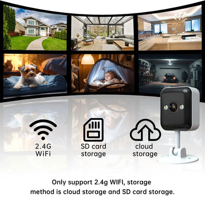 JOOAN 1080P WiFi IP Camera Outdoor Surveillance 5X Digital Zoom Night Vision - stepyours.com
