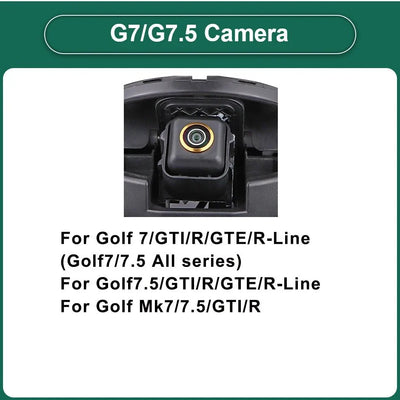 170 Degree AHD 1080P Flip Emblem Rear View Camera For VW Golf 6 7 8 - stepyours.com