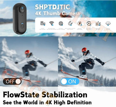4K Motorcycle Action Camera Lightweight POV Cam For Bicycle Vlog - stepyours.com