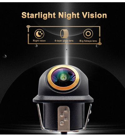 Smartour AHD CVBS CCD Fisheye Rear View Camera 1080P Night Vision Waterproof - stepyours.com