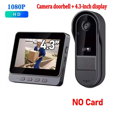 Wireless Doorbell Camera 1080P IP65 Waterproof Night Vision - stepyours.com