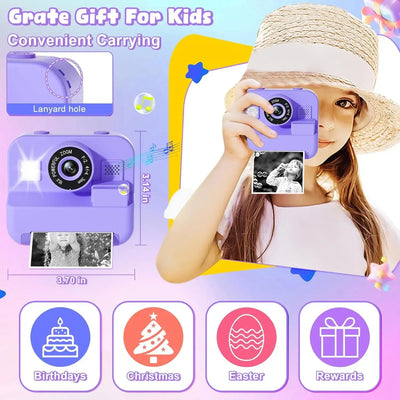 IAURA Educational Kids Camera 1080P Mini Video Camera With 32GB Card - stepyours.com