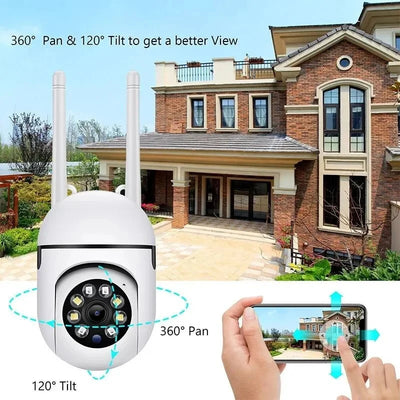 1080P HD PTZ WiFi IP Camera Outdoor Night Vision Waterproof CCTV Surveillance - stepyours.com