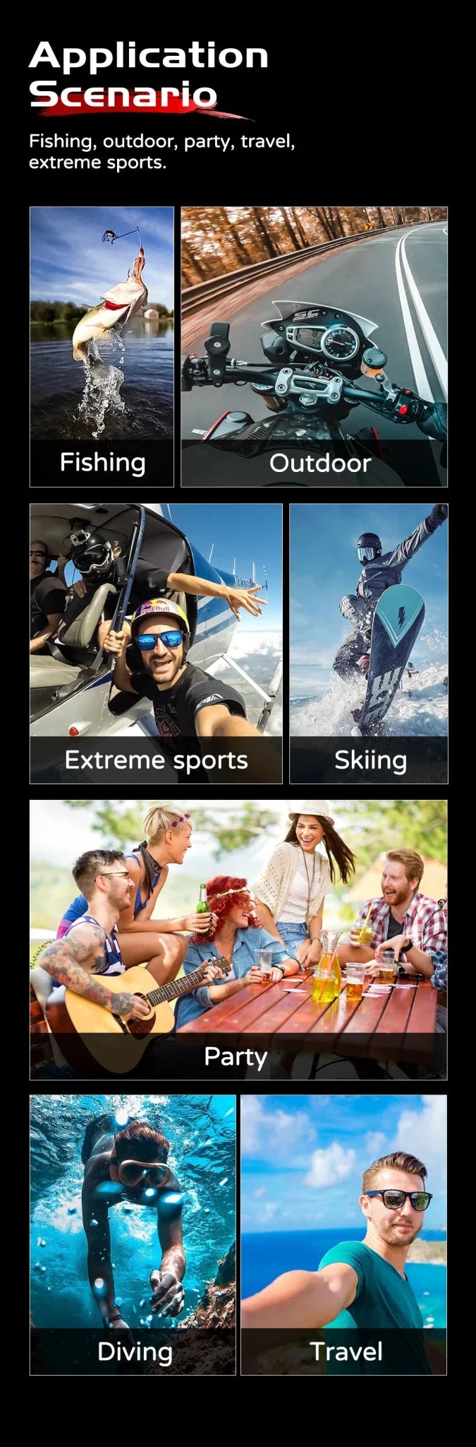 SJCAM C100 Plus Action Camera 4K30FPS 12MP Waterproof 30M WiFi - stepyours.com