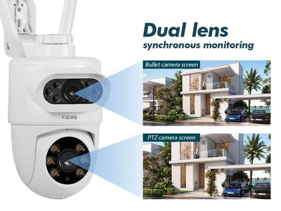 Fuers 8MP Outdoor IP Camera - Auto - Tracking and Tuya Smart Life Compatible - stepyours.com