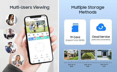 Tuya 4MP PTZ Outdoor WiFi Security Camera - IP66 Weatherproof AI Tracking - stepyours.com