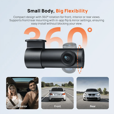 70mai M310 Plus 2K Dash Cam With English Voice Control 1440P WDR Parking WiFi 6 - stepyours.com