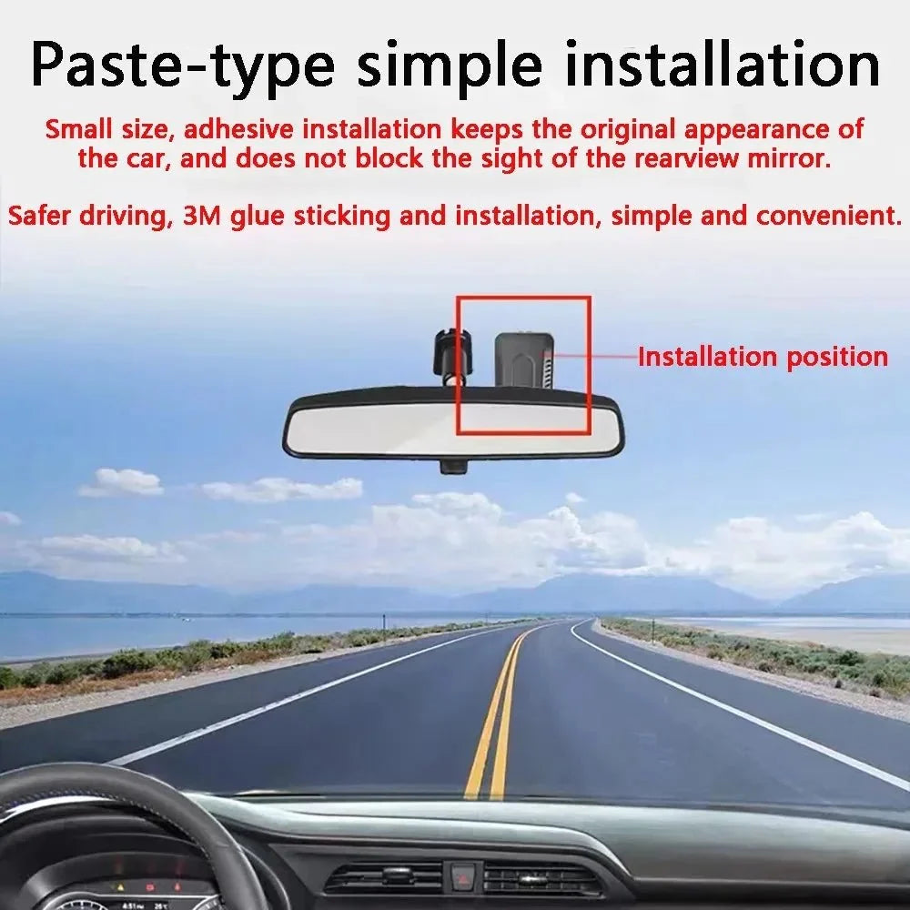 4K 2160P WiFi Car DVR Dash Cam 24H Parking Monitor App Control - stepyours.com