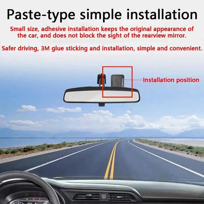 4K 2160P WiFi Car DVR Dash Cam 24H Parking Monitor App Control - stepyours.com