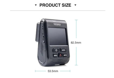 VIOFO A119 V3 2K Car Dash Camera With Parking Mode G Sensor Rota Lens - stepyours.com