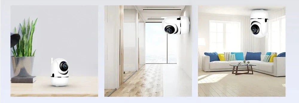 YCC365 Plus IP Camera Wireless Auto Tracking Night Vision 3MP Indoor Security - stepyours.com