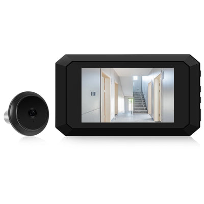 3.97 Inch LCD Peephole Camera Apartment Door 1080P - stepyours.com