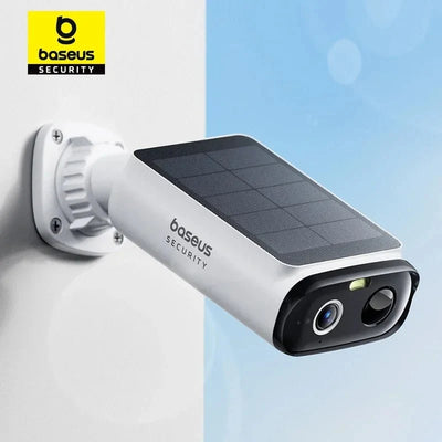 Baseus S1 Lite Solar Security Camera - 2K Wireless Outdoor With 135 Degree FOV - stepyours.com