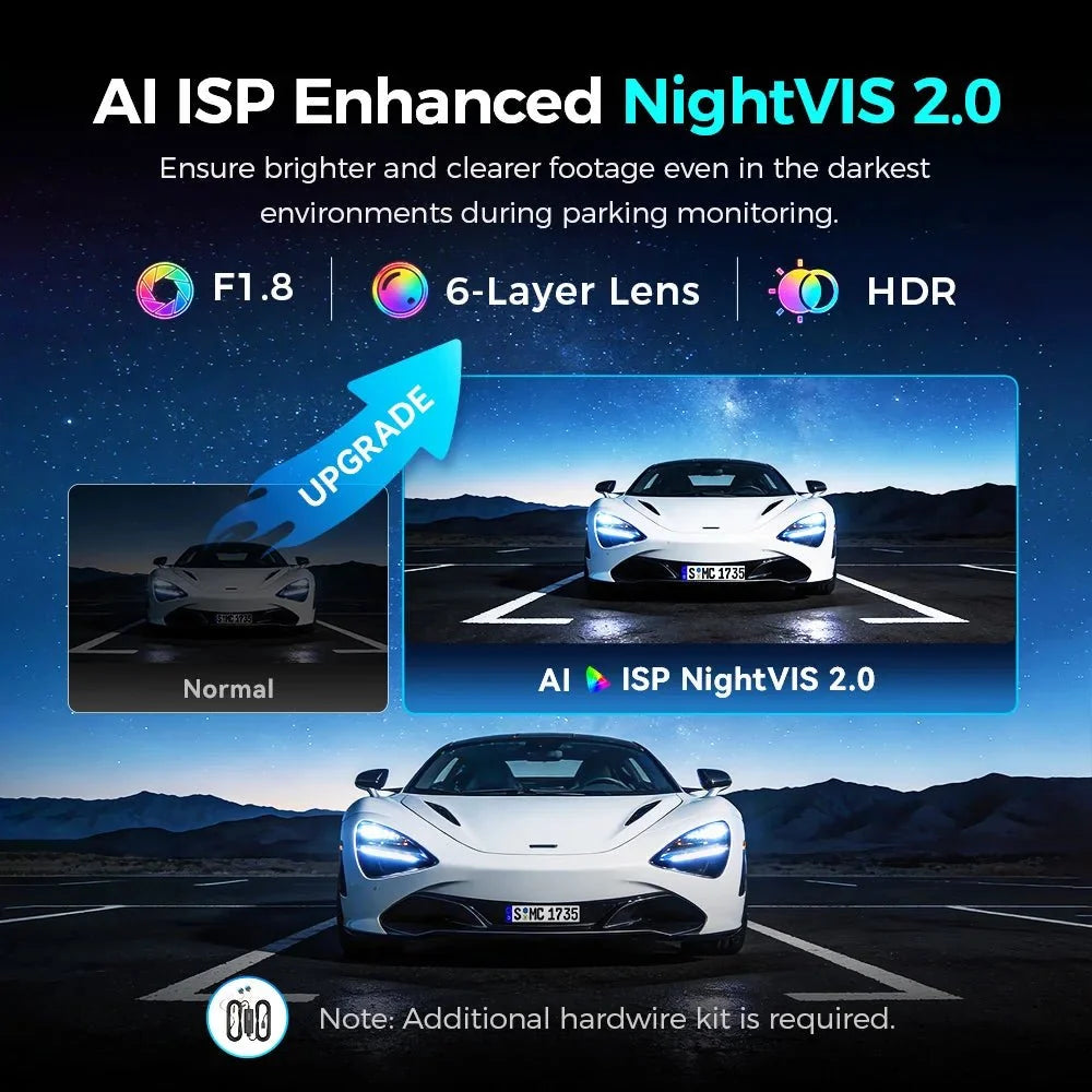 DDPAI N5 Dual 4K HDR Dash Cam Front Rear AI Night Vision WiFi 6 GPS ADAS - stepyours.com