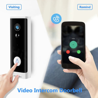 Tuya 1080P WiFi Doorbell Never Miss A Visitor Wireless Alexa - stepyours.com