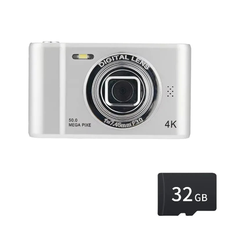 4K Digital Camera Travel Selfie Camera 36MP 1080p 2.4in Screen Optical Zoom - stepyours.com