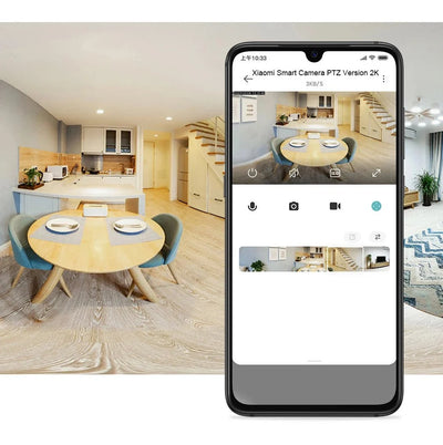 Xiaomi Home Security PTZ 2K Camera Color Night Vision AI Detection Hooks - stepyours.com
