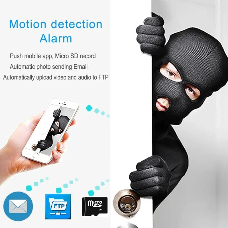 Camhipro 5MP 1080P WiFi Outdoor IP Camera for Home Surveillance - stepyours.com