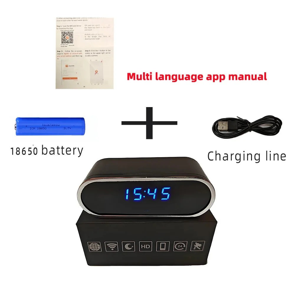 1080P WiFi Mini Security Cam With Motion Alerts Night Vision - stepyours.com