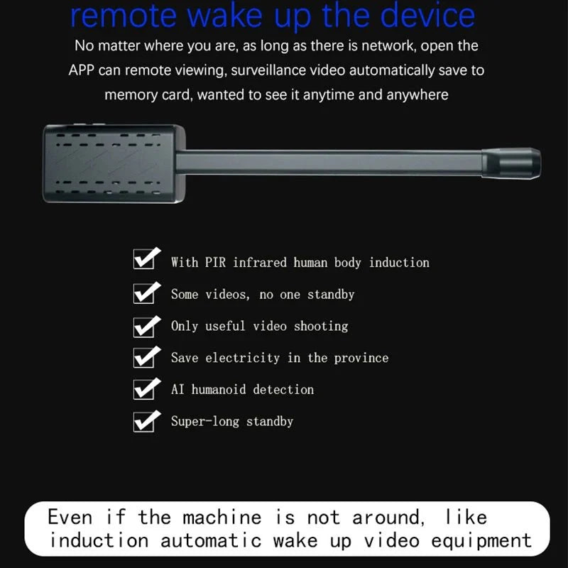 Loop Record Mini 1080P WiFi Security Cam Motion Alerts - stepyours.com