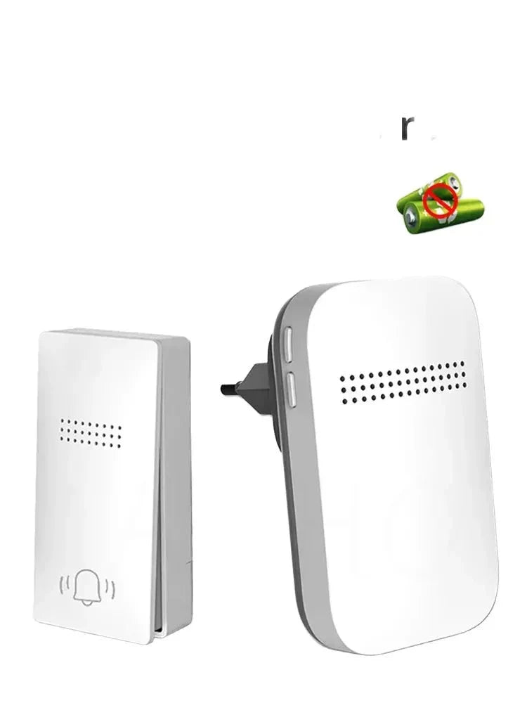 Smart Wireless Waterproof Doorbell 38 Ringtones Plug Button - stepyours.com