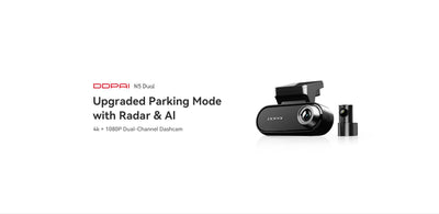DDPAI N5 Dual Front and Rear Dash Cam 4K Ultra HD GPS ADAS Night Vision - stepyours.com
