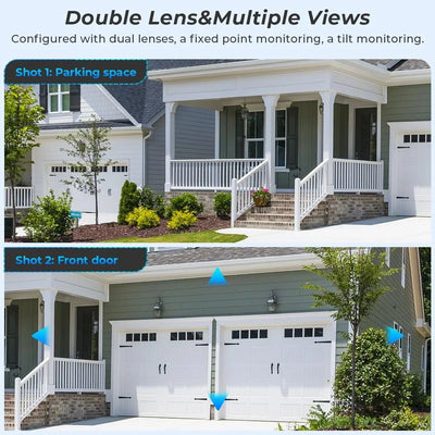 ANBIUX 8MP Dual Lens PTZ IP Camera with AI Humanoid Detection - stepyours.com