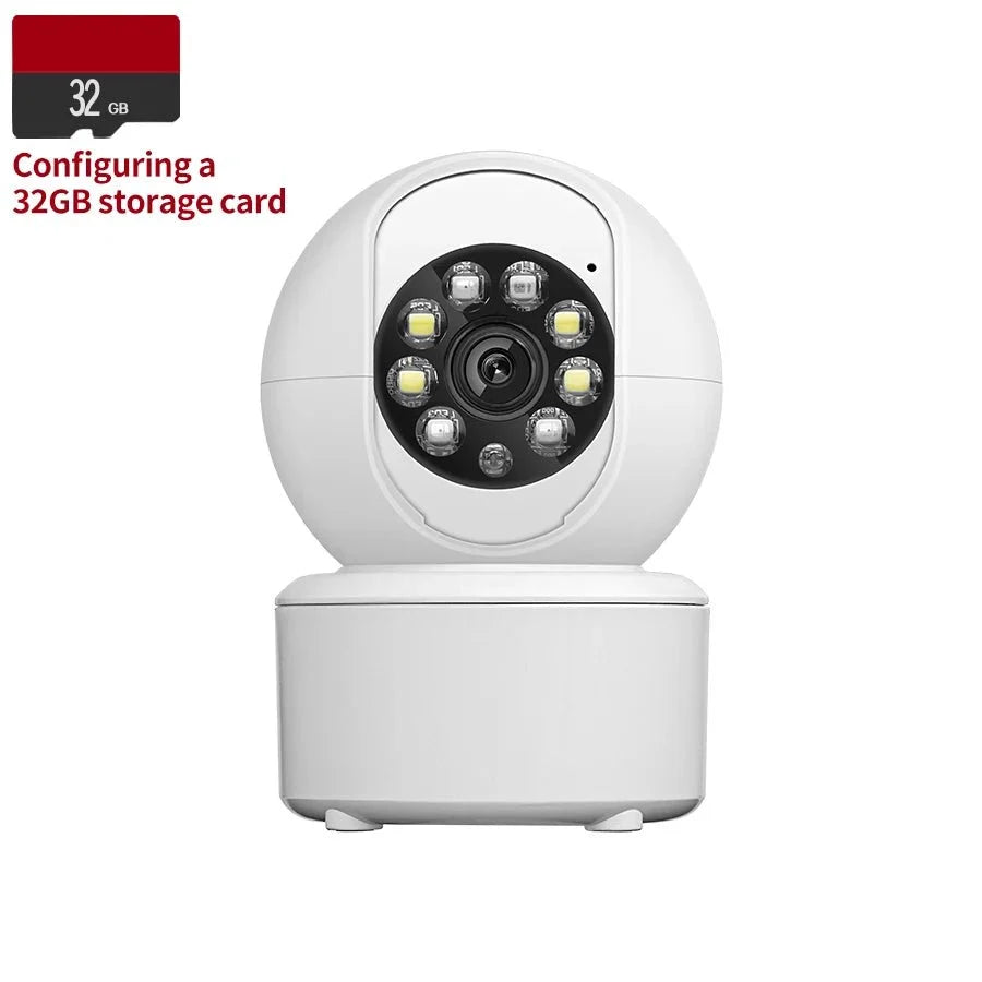 1080P Smart WiFi Pet Monitor Camera With Night Vision And Auto Tracking - stepyours.com