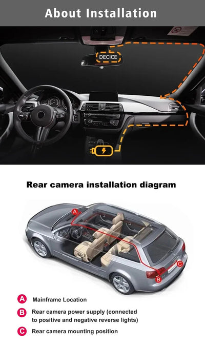 10 Inch 4K Dash Cam With CarPlay Android Auto GPS WiFi Rearview Mirror - stepyours.com