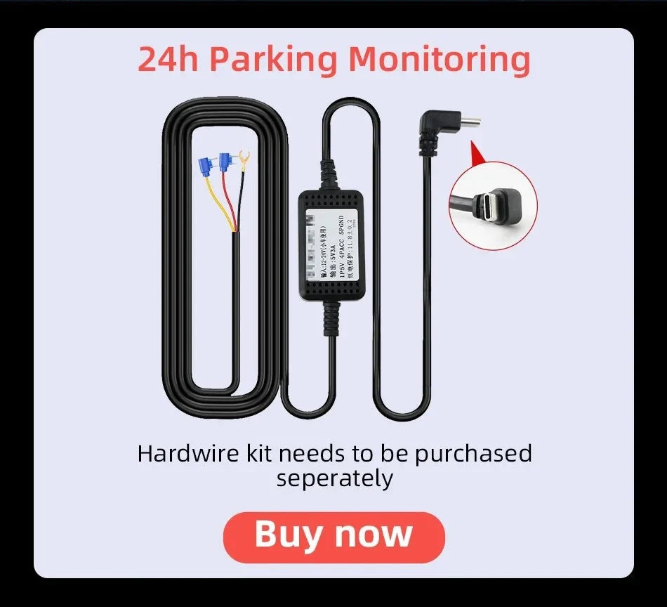 4K Dash Cam CarPlay Android Auto 350 Degree Rotating Lens GPS Bluetooth 7 Inch - stepyours.com