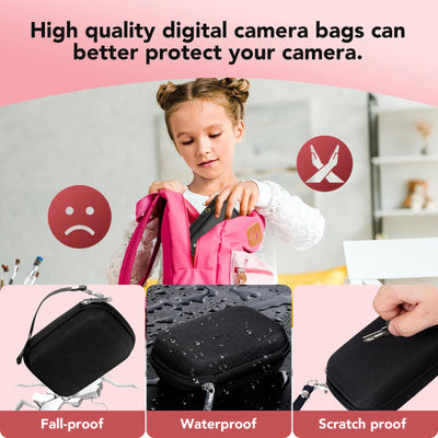 HD 1080P Kids Beginner Camera LCD 16X Zoom Compact Rechargeable - stepyours.com