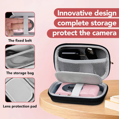 HD 1080P Kids Beginner Camera LCD 16X Zoom Compact Rechargeable - stepyours.com
