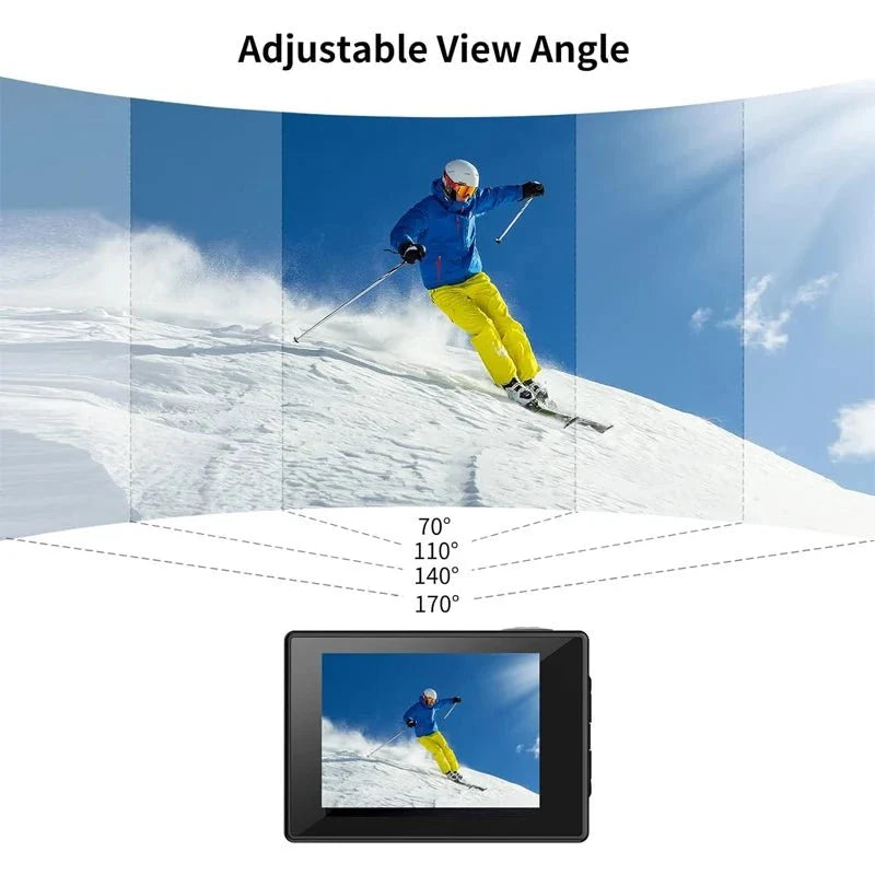 SJCAM SJ4000 Air Action Camera 4K Video 30M Waterproof WiFi Sports Cam - stepyours.com