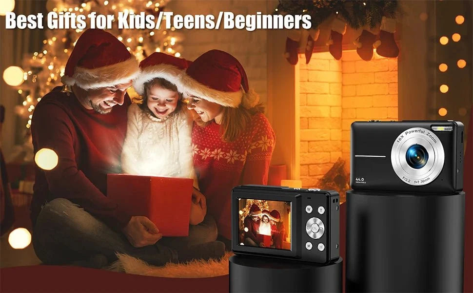 2024 Digital Camera 2.4 Inch 1080P Rechargeable For Kids Beginner Gift - stepyours.com