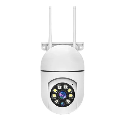 8MP WiFi Outdoor PTZ Security Camera 4X Zoom AI Human Tracking Two Way Audio - stepyours.com