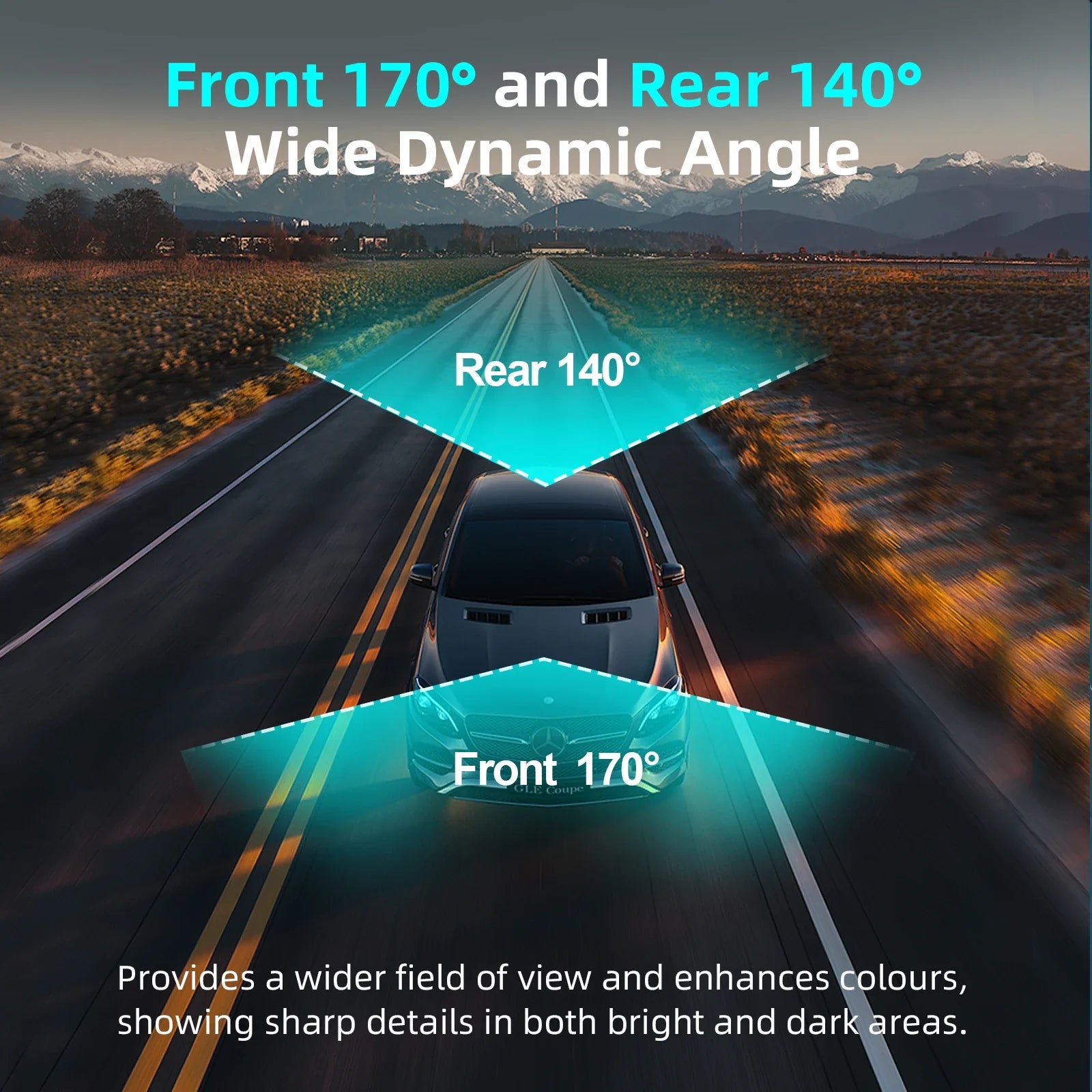 Aprilboy 4K Dash Cam With Front And Rear Cameras Night Vision Parking Monitor - stepyours.com