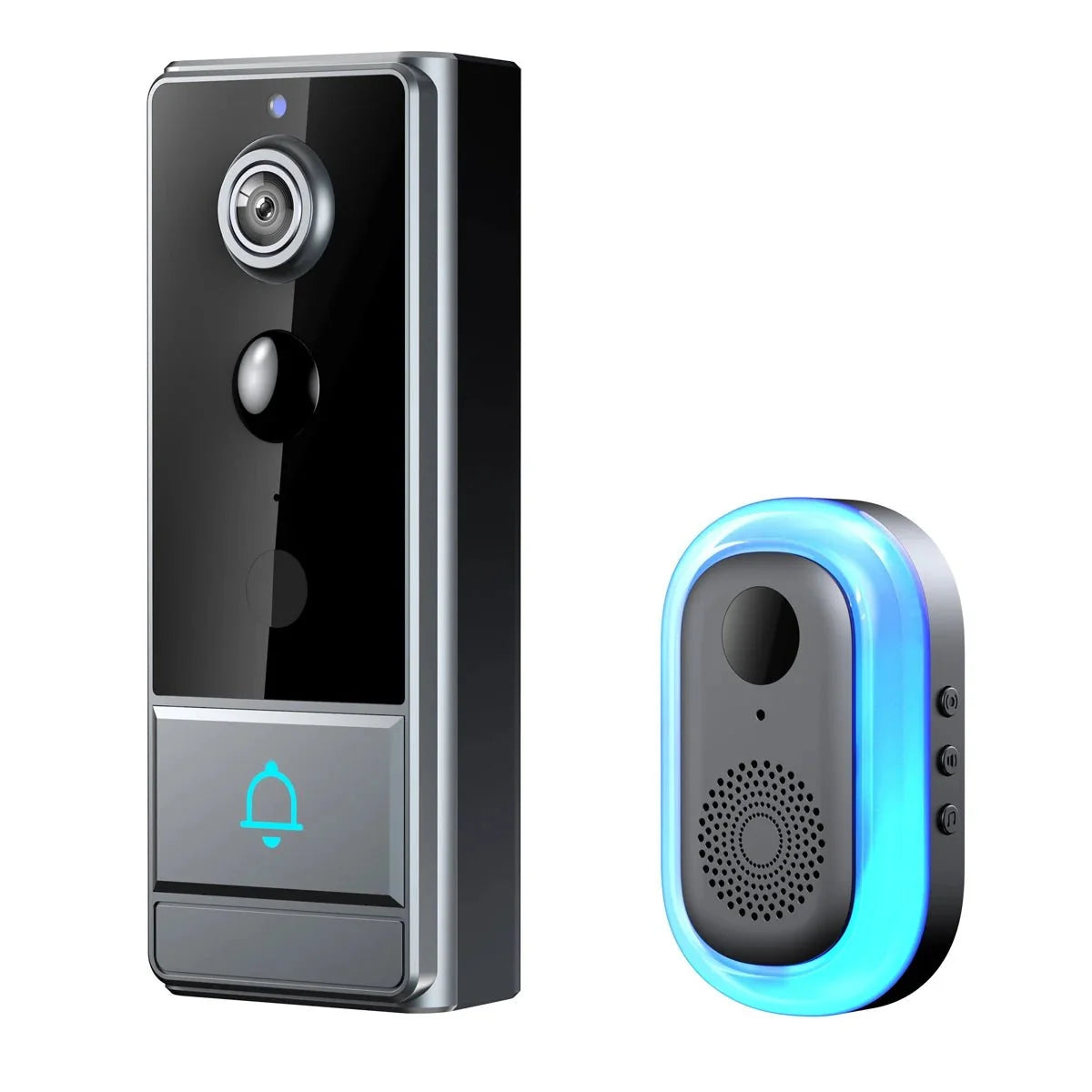 Wireless 960P HD Smart Doorbell With 3600mAh Battery Alerts - stepyours.com
