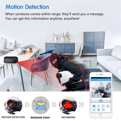 4K WiFi Camera Night Vision Motion Detection Remote Viewing - stepyours.com