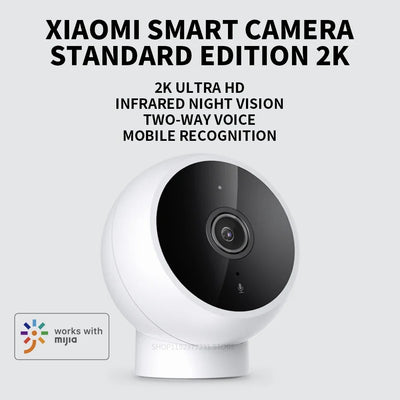 Xiaomi Smart IP Camera Standard Edition 2K HD Infrared Night Vision AI Alarm - stepyours.com