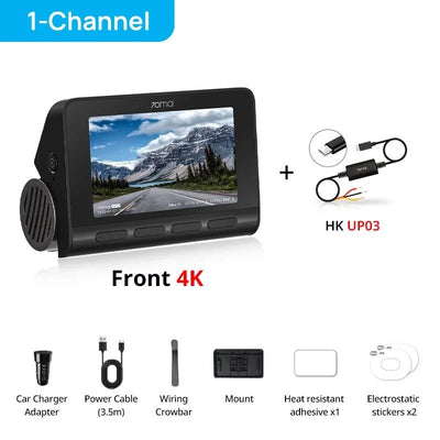 70mai A810 4K Dash Cam HDR GPS ADAS With 4G Parking DVR - stepyours.com