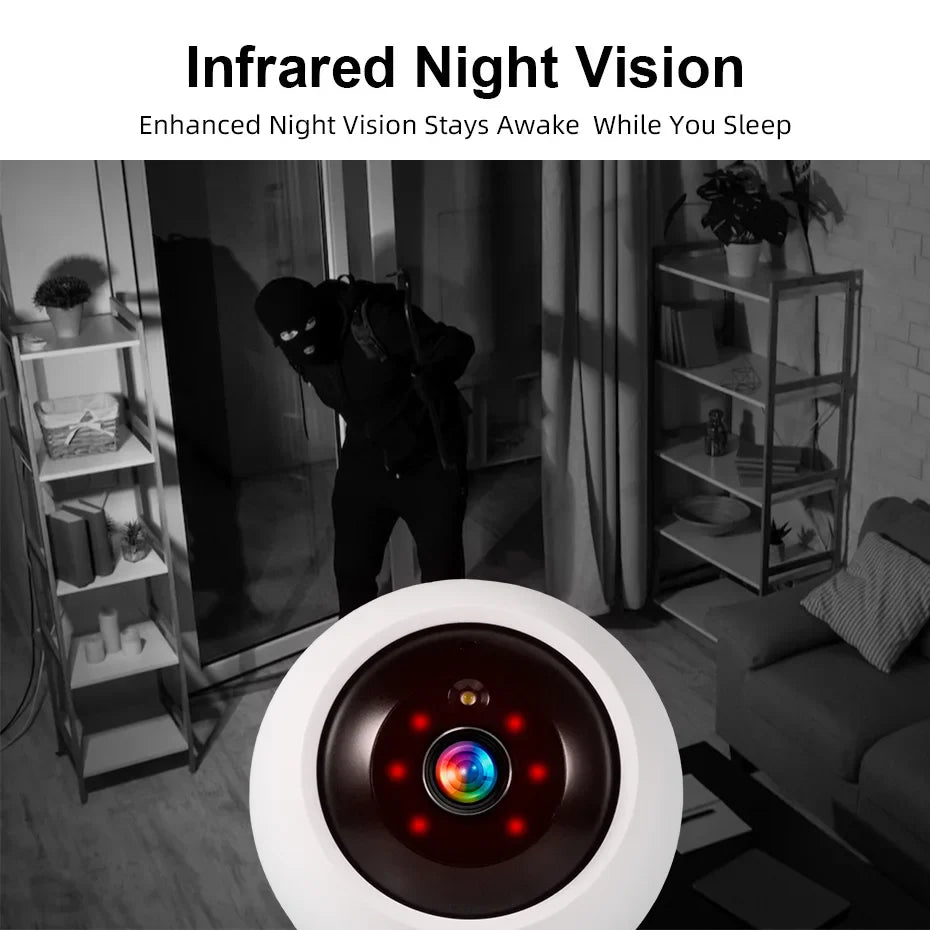 Fuers 4K 8MP Indoor IP Camera WiFi With Auto Tracking - Tuya App Compatible - stepyours.com