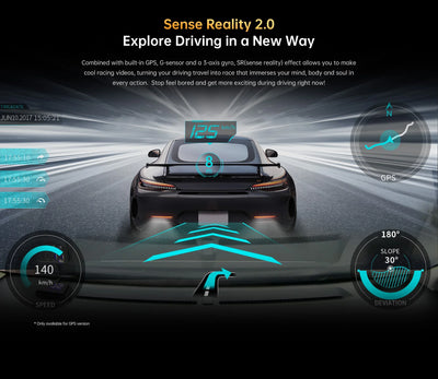 DDPAI Z40 Dash Cam Car Camera Sony IMX335 1944P GPS WiFi 360 Rotation - stepyours.com