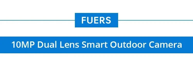 Fuers 8MP Outdoor IP Camera - Auto - Tracking and Tuya Smart Life Compatible - stepyours.com