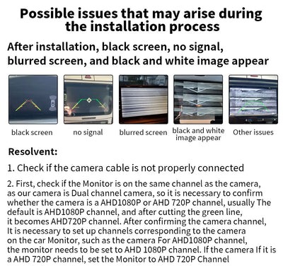 AHD 1080P Mercedes C Class Rear View Camera Waterproof W204 S204 Hook - stepyours.com