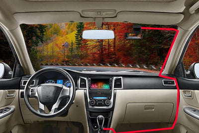 4K Dash Cam Car Camera With GPS WiFi Night Vision Dual Lens Rear View - stepyours.com
