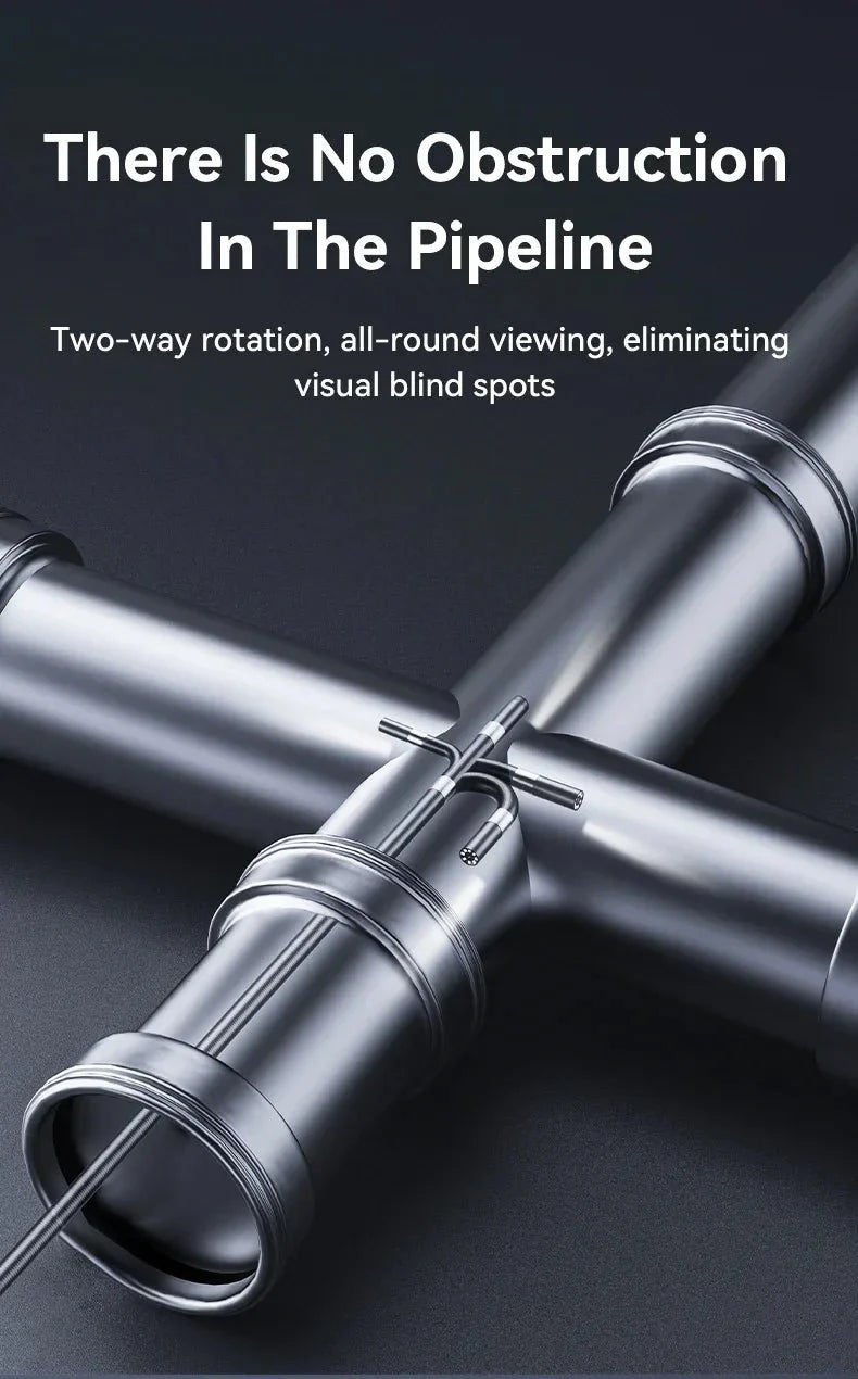 Two - Way 360 Degree Rotating Borescope - 1080P IP67 6mm Probe For Android iOS - stepyours.com