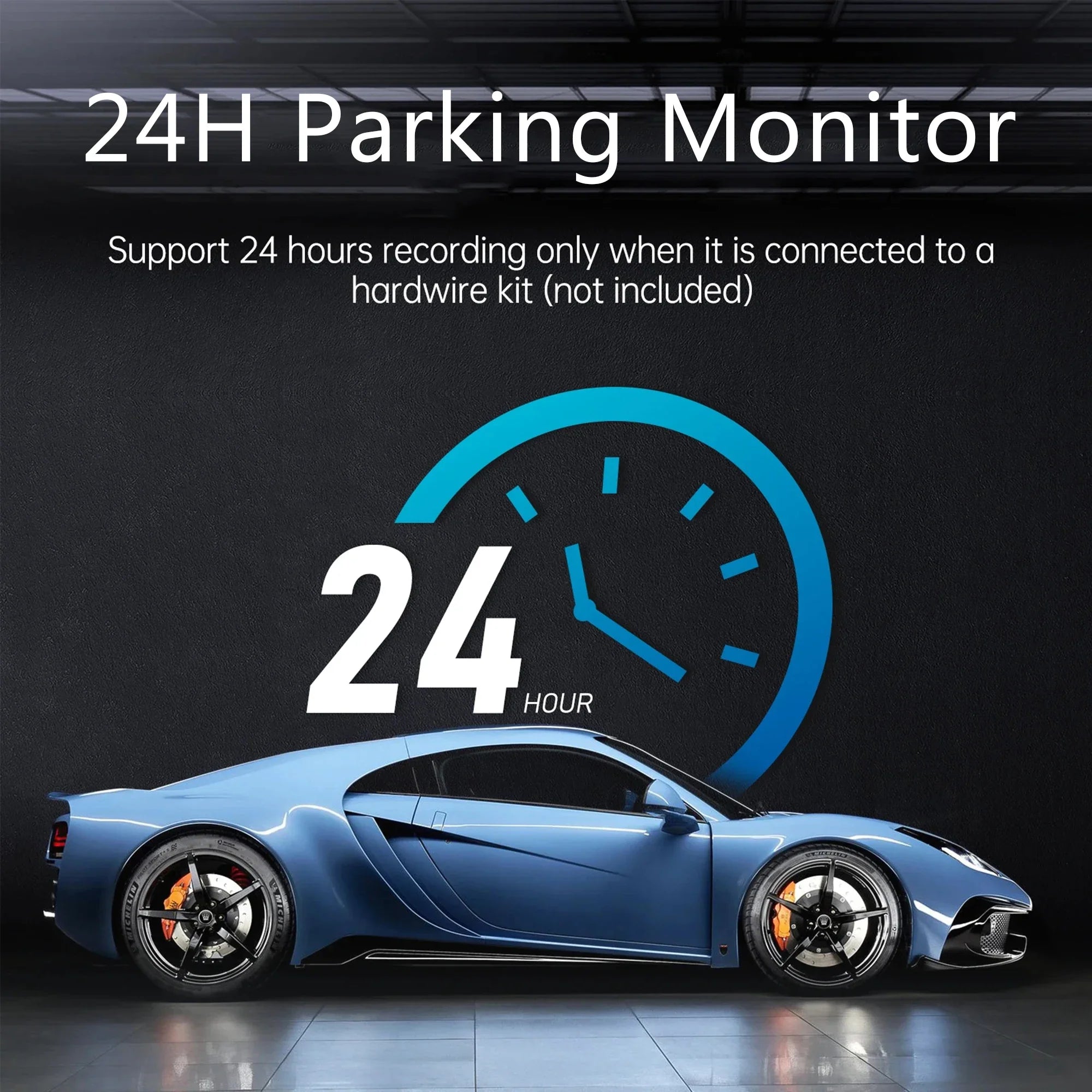 4K Dash Cam For Cars Front And Rear With WiFi Parking Mode Recorder - stepyours.com