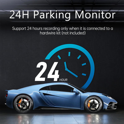 4K Dash Cam For Cars Front And Rear With WiFi Parking Mode Recorder - stepyours.com